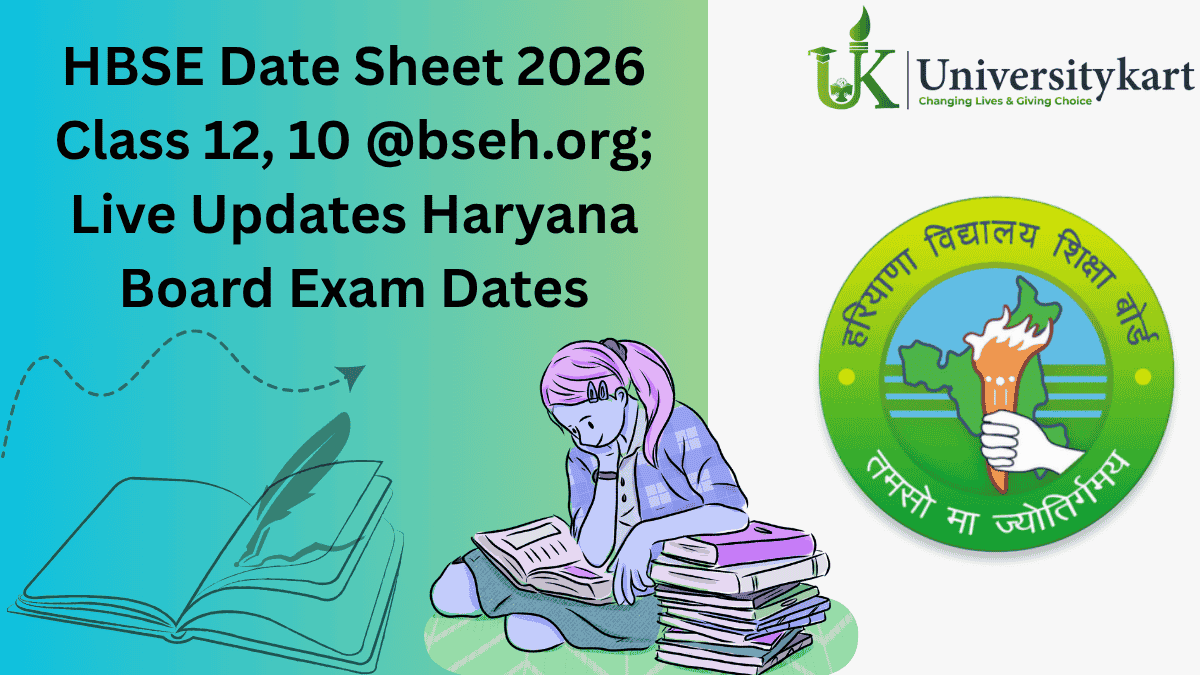 HBSE 2026 Date Sheet OUT Class 10, 12