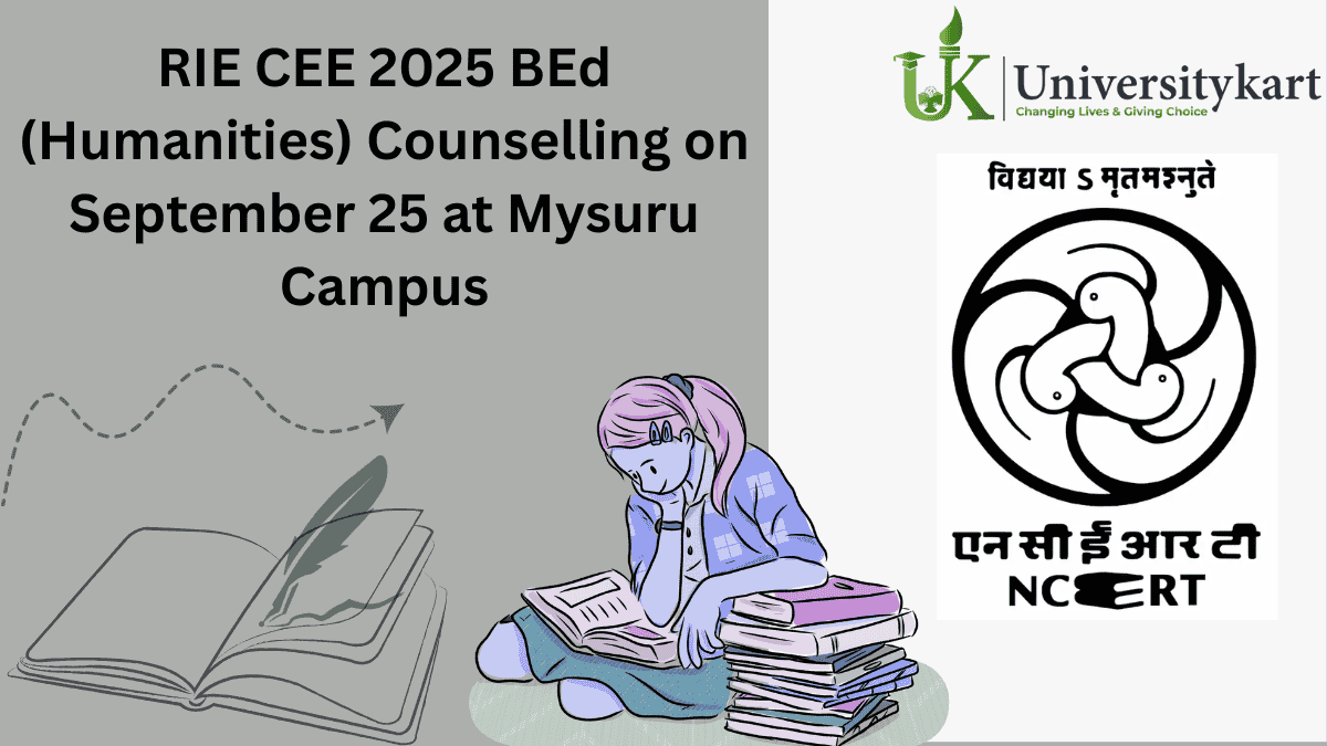 RIE CEE 2025 BEd Counselling 