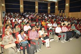 Auditorium Rajiv Gandhi Institute of IT and Biotechnology in Pune