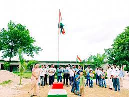 Republic day Shahid lalmani Yadav Degree College (SLYDC, Prayagraj) in Prayagraj