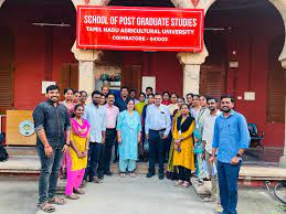 Staff Group Photo Tamil Nadu Agricultural University, School Of Post Graduate Studies (SPGS), Coimbatore in Coimbatore