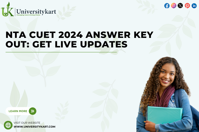 NTA CUET 2024 Answer Key Out