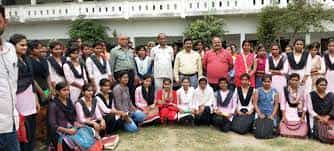 Group photo Vidyawati Devi Mahavidyalaya (VDM, Prayagraj) in Prayagraj