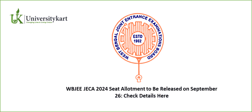 WBJEE JECA 2024 Seat Allotment to Be Released 