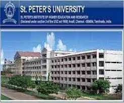 campus pic St Peter'S Institute of Distance Education (SPIDE, Chennai) in Chennai	