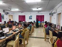 Computer Center of GVRS Government Degree College, Dronachalam in Kurnool	