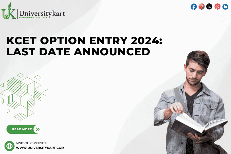 KCET Option Entry 2024: