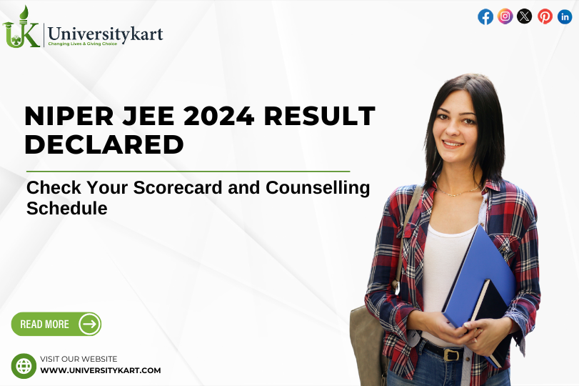 NIPER JEE 2024 Result Declared