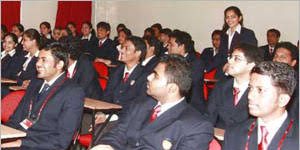 studnents  GURU NANAK INSTITUTE OF MANAGEMENT STUDIES in Mumbai 