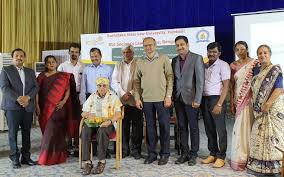 Staff at Karnataka State Law University in Hubballi