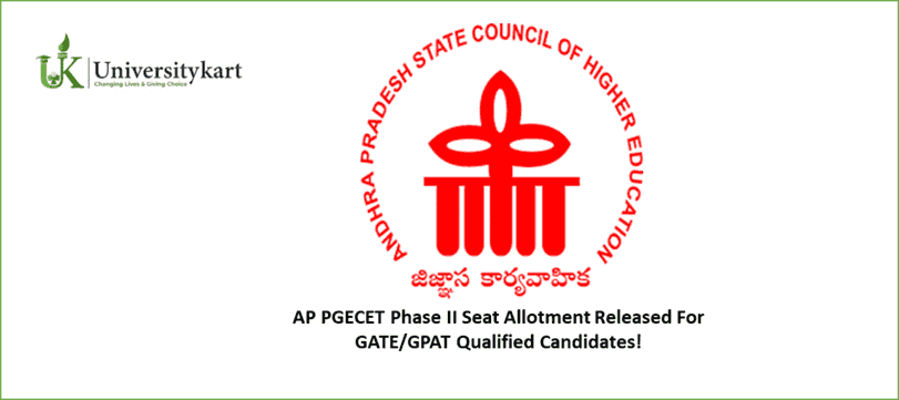 AP PGECET Phase II Seat Allotment Released