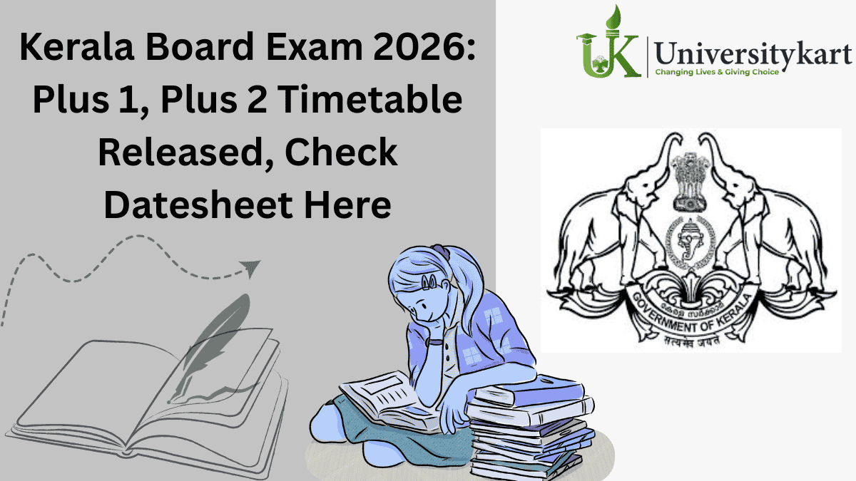 Kerala Board Plus 1, Plus 2 Exam Dates