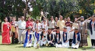 Group photo IAMR B.Ed. College in Ghaziabad