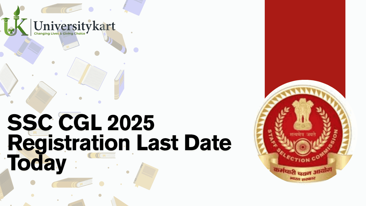SSC CGL 2025 Registration Last Date Today