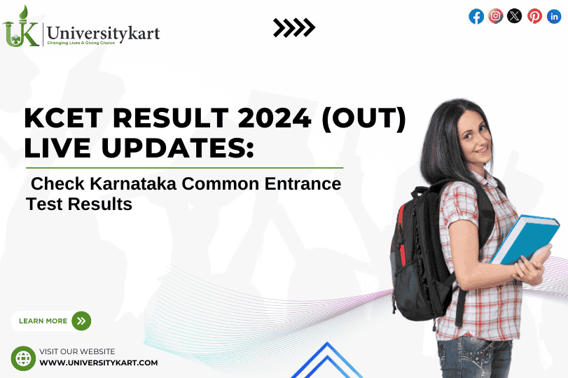 KCET Result 2024 (OUT) Live Updates