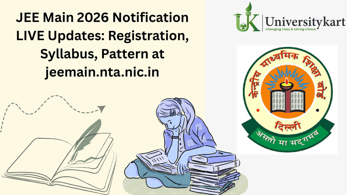 JEE Main 2026 Notification Out