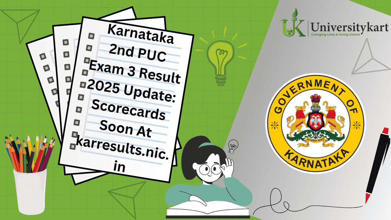 Karnataka 2nd PUC Exam 3 Result 2025