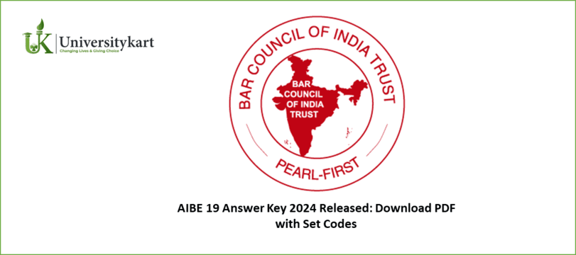 AIBE 19 Answer Key 2024 Released