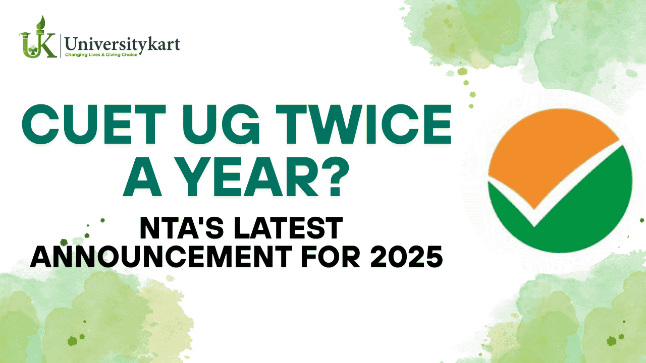 CUET UG Twice a Year?