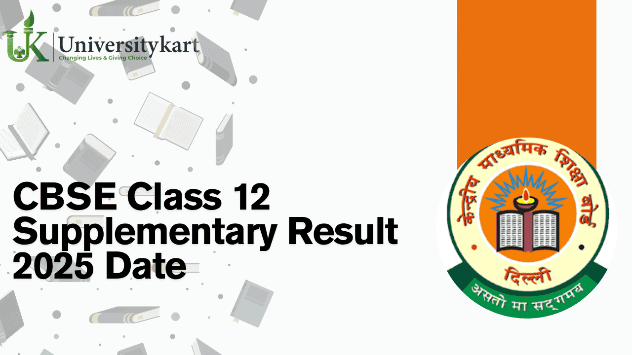 CBSE Class 12 Supplementary Result 2025 Date Announced