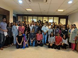 Group photo Indian School of Business & Finance (ISBF) in New Delhi