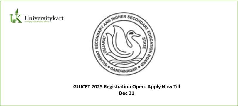 GUJCET 2025 Registration Open