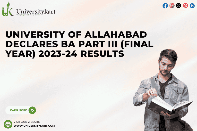 University of Allahabad Declares BA Part III