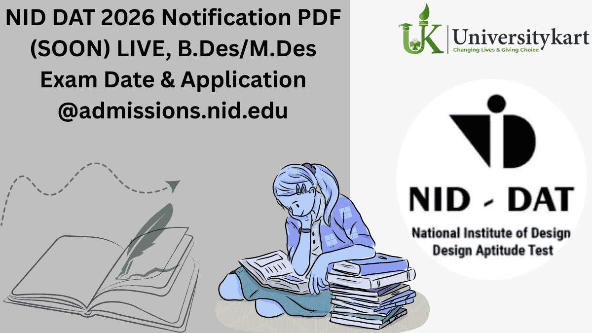 NID DAT 2026 Application Soon