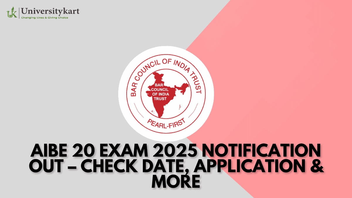 AIBE 20 Exam 2025 Notification Out 