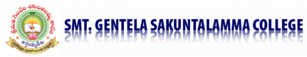 Smt. Gentela Sakuntalamma College, Krishna Logo