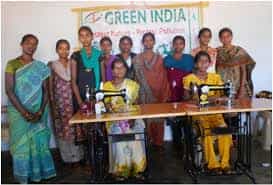 Sewing Class at Velagapudi Ramakrishna Siddhartha Engineering College in Vijayawada