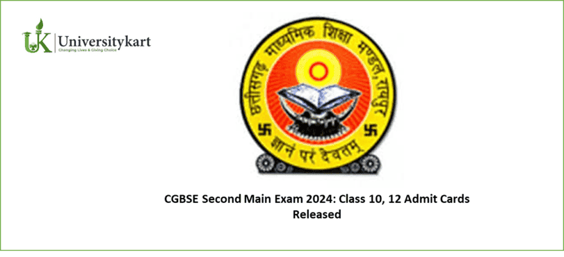 CGBSE Second Main Exam 2024 