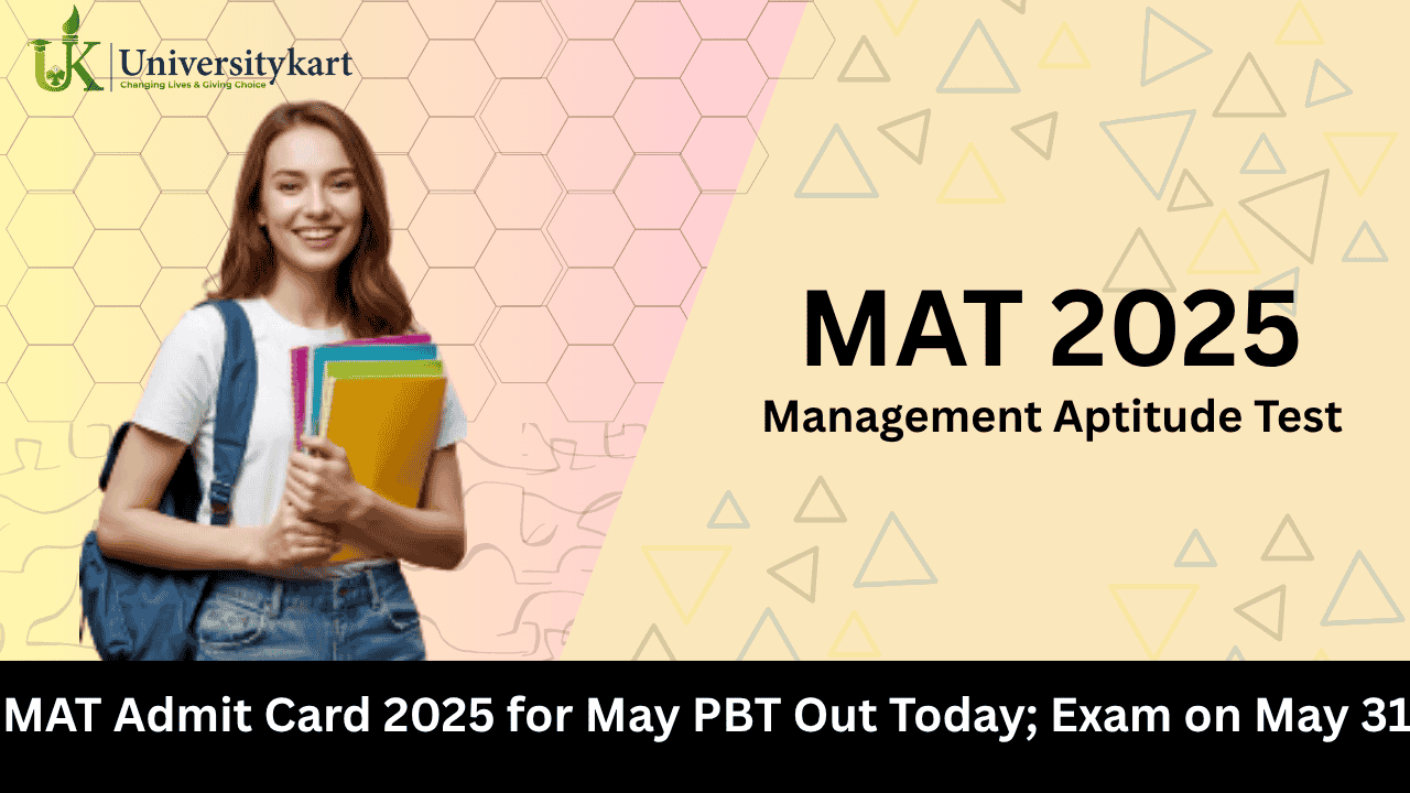 MAT Admit Card 2025 for May PBT Out