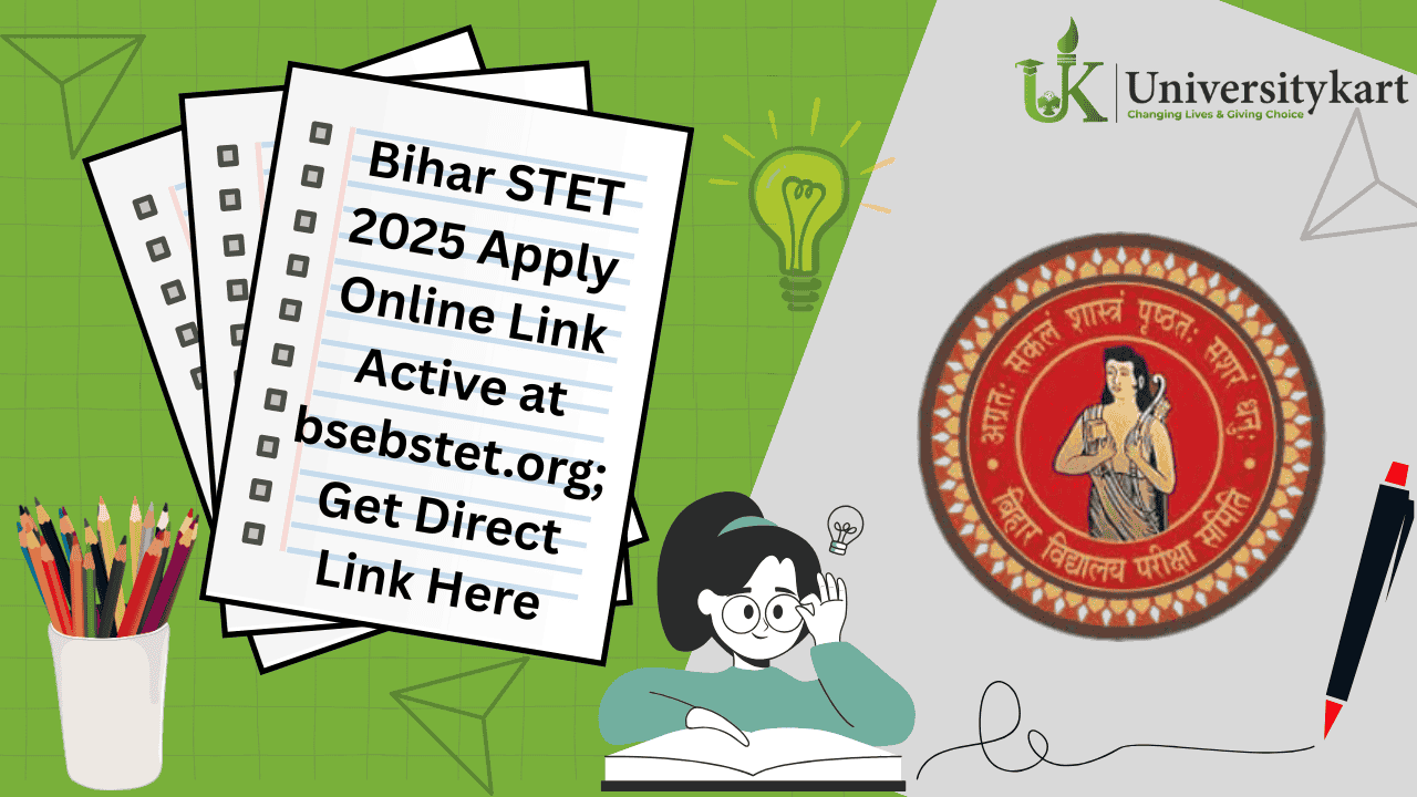 Bihar STET 2025 Apply Online Link Active 