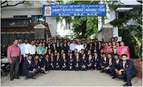 group photo Community Institute of Management Studies (CIMS)  in Bangalore