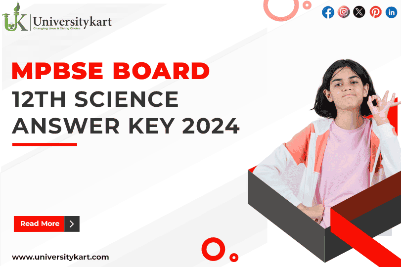 MPBSE Board 12th Science Answer Key 2024