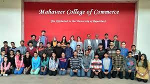 Students of  Mahaveer College of Commerce, Jaipur in Jaipur