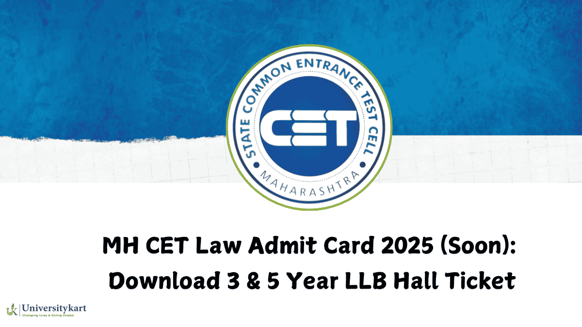 MH CET Law Admit Card 2025
