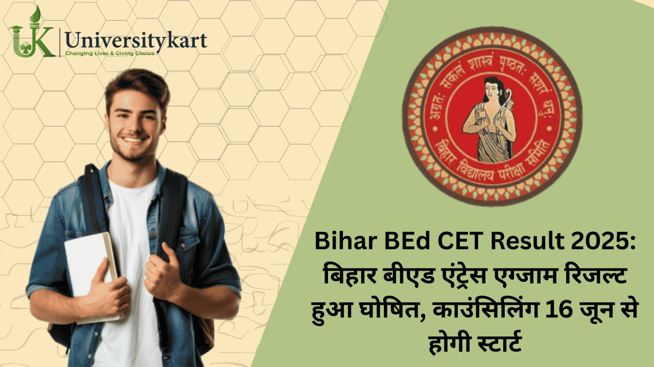 Bihar BEd CET Result 2025