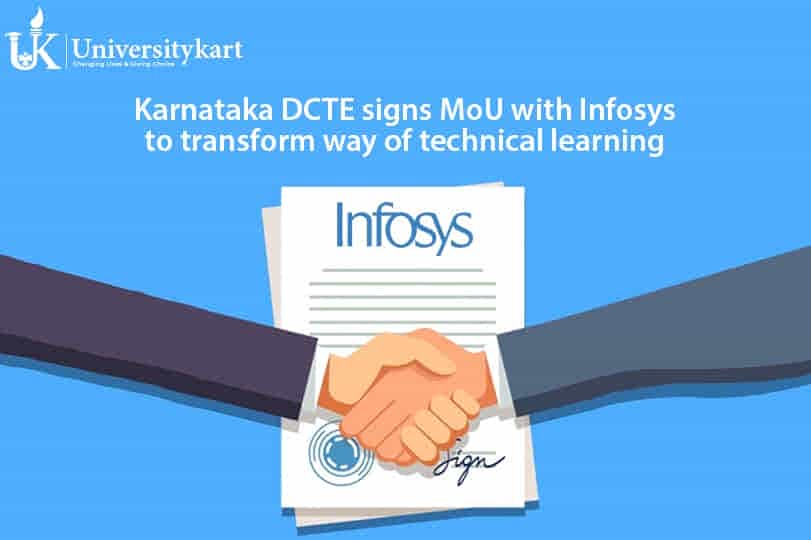 Karnataka DCTE signs MoU with Infosys to transform way of technical learning