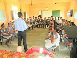 Students of Government Degree College, Salur in Vizianagaram	