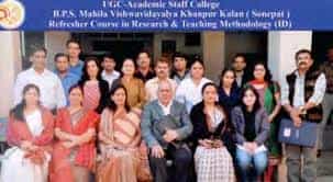 Group Photo B.P.S. College of Education Khanpur Kalan in Sonipat