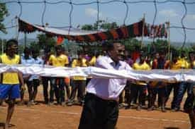Sports at Government Degree College, Srisailam Project in Kurnool	