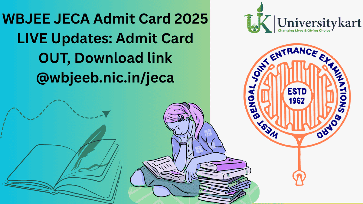 WBJEE JECA Admit Card 2025 LIVE Updates