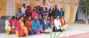 Group photo Patel Vidyapeeth Mahavidyalaya (PVM, Baraur) in Kanpur Dehat
