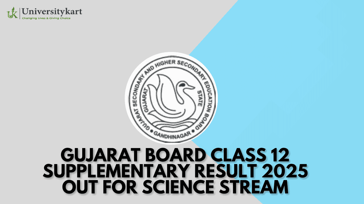 Gujarat Board Class 12 Supplementary Result 2025