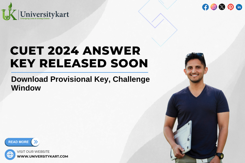 CUET 2024 Answer Key Released soon