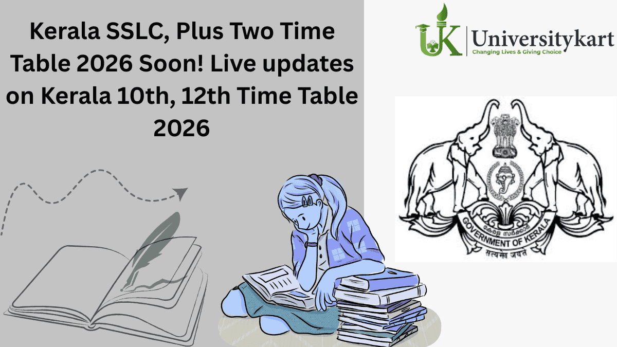 Kerala SSLC & Plus Two Time Table 2026