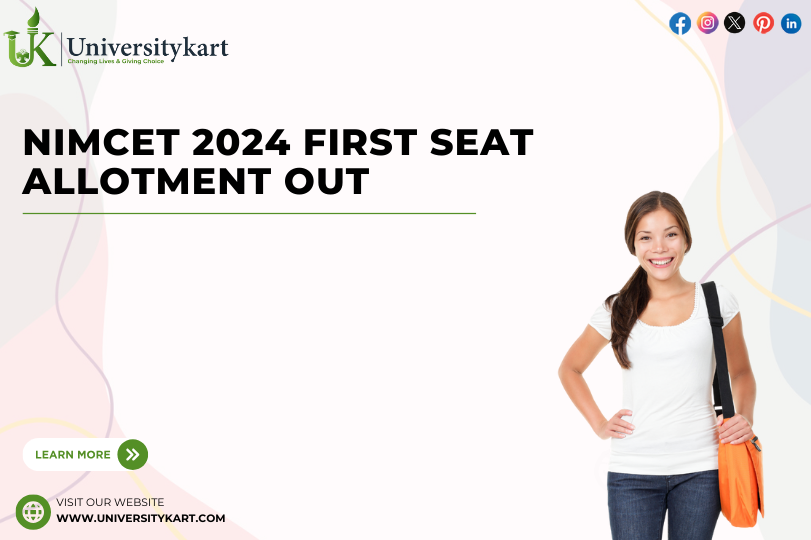 NIMCET 2024 First Seat Allotment Out