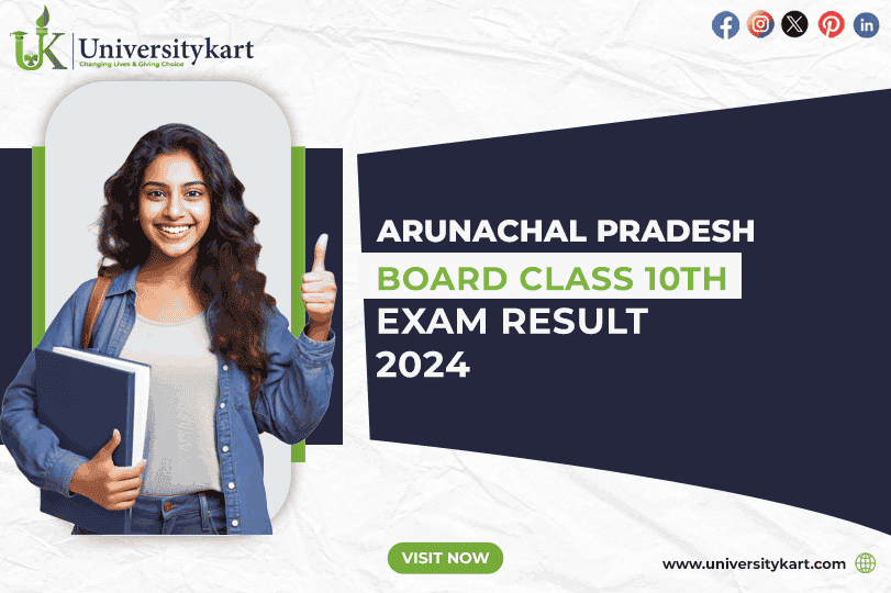 Arunachal Pradesh Board Matric (Class 10th) Exam result 2024